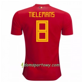Koszulka Belgia Tielemans 8 Domowe Koszulki Piłkarskie Mistrzostwa Świata 2018
